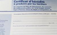Certificat heredite